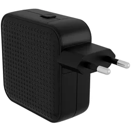 Targus Hyper® HyperJuice 70W USB-C GaN Reise-Ladegerät (3C+1A) - Schwarz
