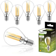 OEM LED-Lampe 6er-Pack P45 4W E14 4000K Neutralweiß