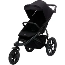 Jogger-Kinderwagen FILLIKID "Run S609", Baby, schwarz (schwarz melange), Kinderwagen