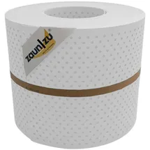 zaunzu® Sichtschutzstreifen 26 m x 19 cm Weiß Metall 1 St.