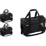 Karlie Transporttasche 45,5 x 29 x 28,5 cm Schwarz/Gold
