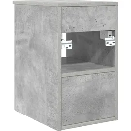 vidaXL Badezimmerschrank Inzwischen Betongrau 30 x 44,5 x 50 cm