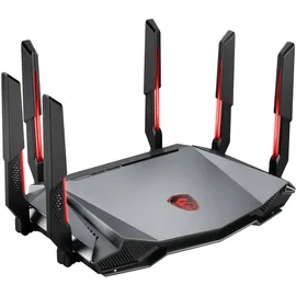 MSI RadiX AXE6600 WiFi 6E Tri-Band Gaming Router Schwarz,