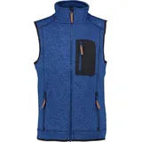 OS-TRACHTEN OS Trachten Strickfleece Weste dunkelblau, Größe S
