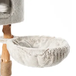 Nobby Loya Kratzbaum 60 x 48 x 151 cm braun/grau