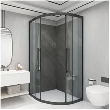 neu.haus Duschrückwandset 8er Set Grau