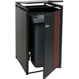 MCW Mülltonnenverkleidung MCW-O67 122 x 68 x 84 cm anthrazit
