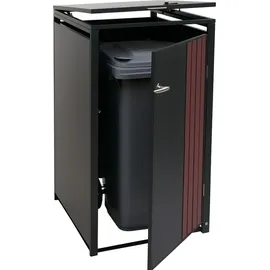 MCW Mülltonnenverkleidung MCW-O67 122 x 68 x 84 cm anthrazit