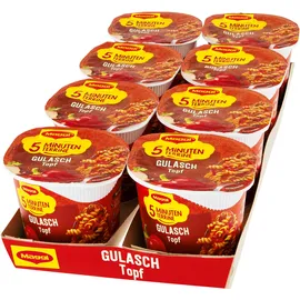 MAGGI Maggi® 5 Minuten Terrine Gulaschtopf Fertiggericht 8 St.