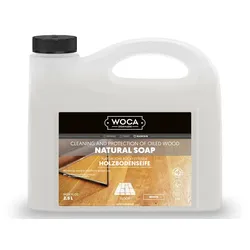 WOCA Holzbodenseife weiß 2,5 L zur Pflege von naturgeölten Oberflächen mit Weiß-Pigmenten