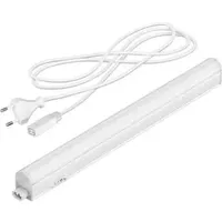 ledscom.de LED Unterbauleuchte RIGEL, Farbtemperatur einstellbar, Stecker, 26cm, 4,4 W, 395lm, warmweiß/weiß