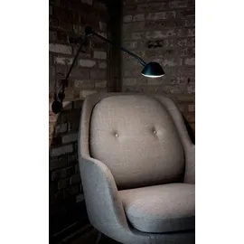 Fritz Hansen AQ01 Wandleuchte Matt Schwarz - Wohnzimmer