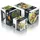 Arendo - SET Toaster MANHA mit Eierkocher SEVENCOOK Edelstahl Grau, Toaster 4 Scheiben, LED-Display, 6 Bräunungsgrade, Brötchenhalter - Eierkocher 1-7