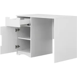Möbel Kraft Kinderschreibtisch Classic Weiß
