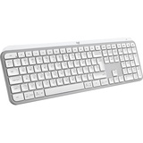 Logitech MX Keys S Pale Gray, weiß/grau, LEDs weiß, Logi Bolt, USB/Bluetooth, US (920-011588)