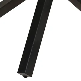 vidaXL Esstisch Ø 100 cm braun