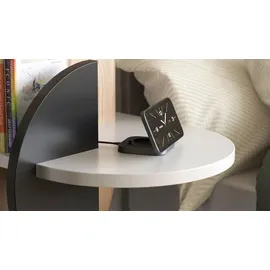 Zen ZENS Nightstand Charger - Kabelloses Ladegerät + AC-Netzteil - 15 Watt, - Apple Fast Charge - Schwarz