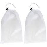 2 Stück Ersatz Filtersäcke für Poolsauger Reinigung - Feines Filternetz, Wiederverwendbarer Filterbeutel für Pool- und Aquarium-Reinigung - Passend für die meisten Pool-Reiniger