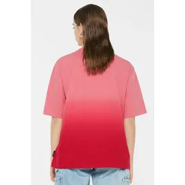 Harlem Soul HARLEM SOUL, Damen, Gr. XXL, blau (glory), Single Jersey, Material: 100% Baumwolle, bedruckt, oversize normal, Rundhals, eingesetzt gerader Abschluss, Shirts Rundhalsshirt, mit Farbverlauf