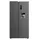 Cecotec Bolero CoolMarket SBS 562 Dark D Side-by-Side (562 l, 1770 mm hoch, Dark Inox)