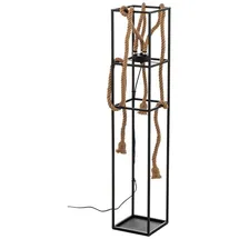 LUCANDE Vlados Design-Stehlampe, Käfig, 3-fl.