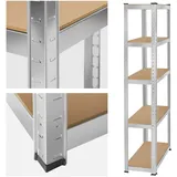 Tectake tectake® Schwerlastregal in verschiedenen Ausführungen, belastbare, höhenverstellbare MDF-Böden, schnelle Montage