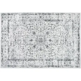 Tectake tectake® Vintage Designer Teppich, Aliya, Kurzflor, rutschfeste Unterseite