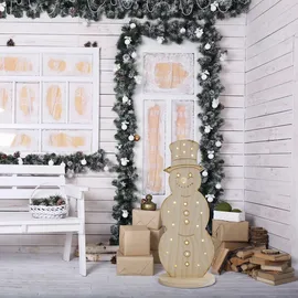 NÄVE Schneemann 50 cm beige