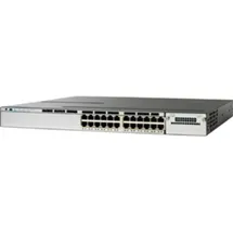 Cisco Catalyst 3750X 24 Port (24 Ports), Netzwerk Switch, Schwarz