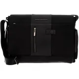 Piquadro Umhängetasche Brief Computer Messenger Nero