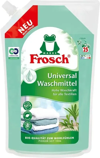 Frosch Flüssigwaschmittel Universal 1,5 L 25 WL