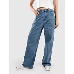 Blue Tomato Baggy Denim Jeans medium blue wash Gr. L