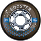 K2 Booster 76 Mm/80a Rad 4 Einheiten – Erwachsene Rollen 76MM 80A 4-Wheel Pack — Black — 76mm — 30F3004