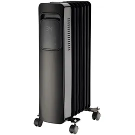 Tronitechnik Ölradiator TT OR 307 Schwarz 7 Rippen 1500W Drei Stufen WiFi