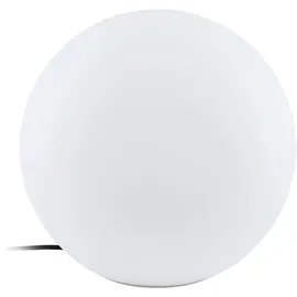 EGLO Kugelleuchte Kunststoff Ø39 cm dimmbar IP65 weiß