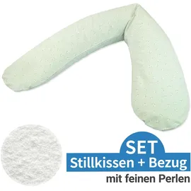 Theraline Stillkissen inkl. Bezug Mikroperlen Feine Blümchen