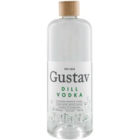 GUSTAV DILL VODKA 40% (1 x 0,7 L) Artisan Premium Dill Vodka aus Finnland, mild und harmonisch weich, handgefertigt im Norden Finnlands