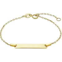 FAVS I.D.-Armband Gelbgold 89174139 Größe 18