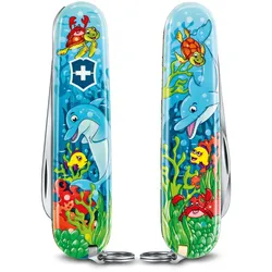 Victorinox My First Victorinox Set, Tier-Edition, Kindertaschenmesser Delfin Edition