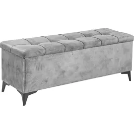 ed exciting design »Oregon« Breite 140cm, Bettbank mit Stauraum