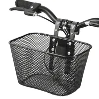 Fahrradkorb Vorne, Abnehmbarer Lenkerkorb Mit Tragegriff, Rost Und Wetterfest, Einfache Montage Und Transport, Für Radfahren, Strandbesuche, Pendeln Einkaufen