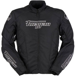 Furygan Yori, Textiljacke - Schwarz/Weiß - 3XL