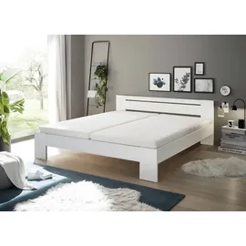 Stella Trading Futonbett 180 x 200 cm Weiß