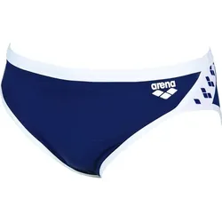 ARENA arena Icons Herren Slip Badehose Team Stripe, NAVY-WHITE, 4