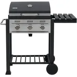 Tepro Gasgrill Toronto 3 Gas Grill Edelstahl Brenner Grillfläche: 56 x 41,5 cm