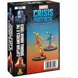 Atomic Mass Games Marvel Crisis Protocol Captain America - The Original Human Torch