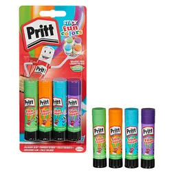 4 Pritt fun colors Klebestifte 10,0 g