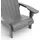 KETER Troy Gartensessel 81 x 80 x 96,5 cm grau