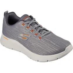 Herren GO WALK FLEX QUOTA Sneakers Grau / Orange 43