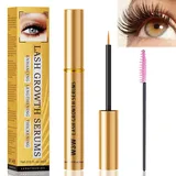 1PCS Lash Serum Wimpernserum Hormonfrei wimpernserum wachstum testsieger wimpernserum ohne hormone Fördert Effektiv Längere und Dichtere Wimpern Serum Schnell Wachstum Kommt mit 1 Mascara Bürste